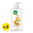 Thumbnail 2 of DETTOL Onzen Hachimitsu And Shea Butter Scent Nourishing Shower Gel 450 ml x 1+1
