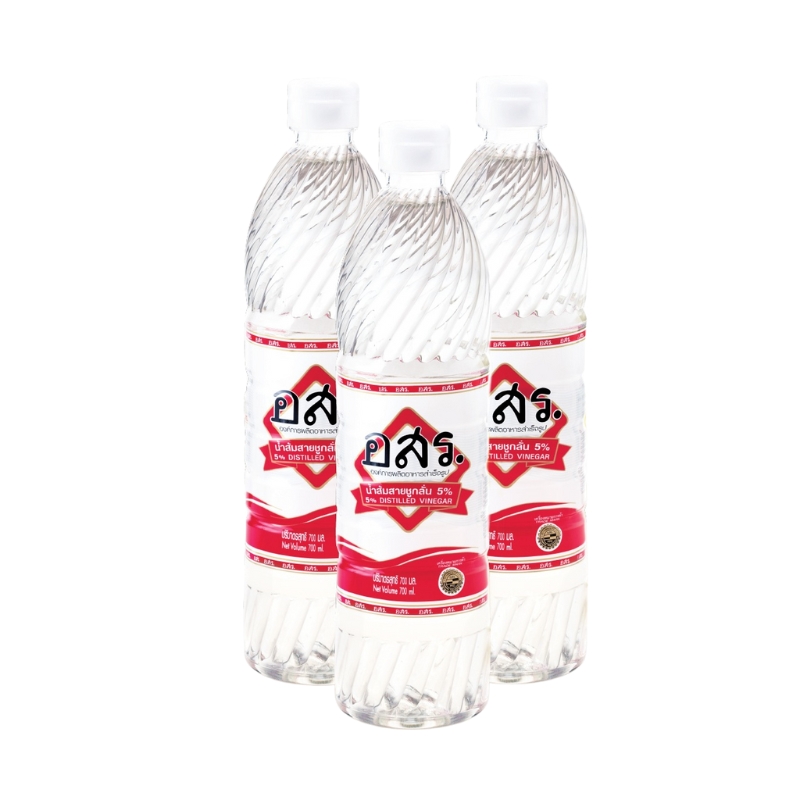 [3 bottles] ASR. Distilled Vinegar 5%, 700 ml
