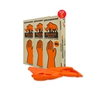Thumbnail 1 of RHINO ถุงมือยางอเนกประสงค์ ไซส์ S สีส้ม บรรจุ 12 คู่/กล่อง x 3 กล่อง