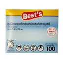 Thumbnail 1 of BEST'S Plastic Gloves 14x29 cm 100 pcs