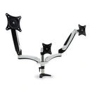 Thumbnail 1 of เออร์กอนอส แขนจับจอมอนิเตอร์ Triple Monitor Arm (EGN-02T) สีขาว