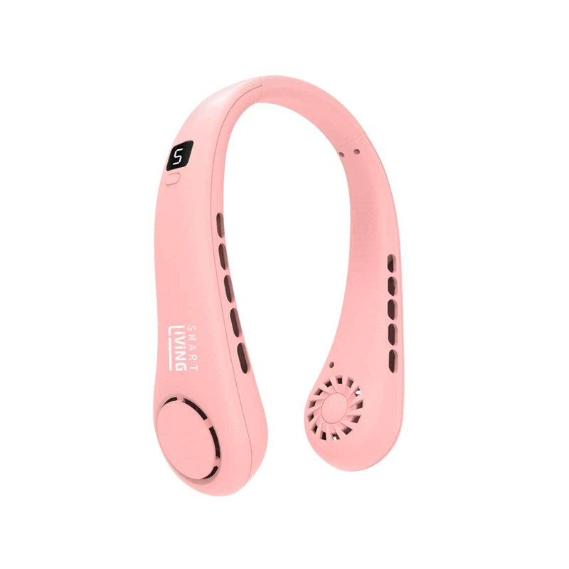 TRUE LIVINGTECH Portable Neck Fan Pink