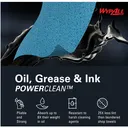 Thumbnail 4 of ไวป์ออลล์ แผ่นเช็ดคราบน้ำมัน จารบี และหมึก 30.0 x 42.5 ซม. สีฟ้า 180 แผ่น