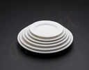 Thumbnail 4 of ฟีนิกซ์แวร์ จานแบนเซรามิค สีขาว ขนาด 10 นิ้ว ขนาด 25.1 x 25.1 x 2.2 ซม. x 36 ใบ