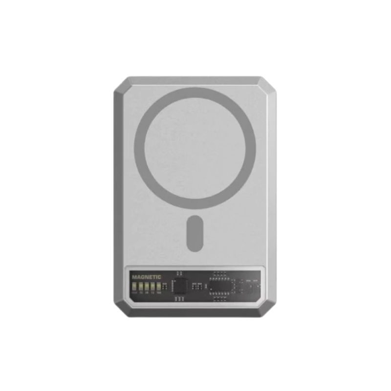 Orsen by Eloop EW54 MagCharge แบตสํารอง ไร้สาย ชาร์จเร็ว 20W QC3.0 PD Silver