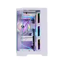 Thumbnail 2 of ดับเบิ้ลยูเจคลูแมน เคสคอมพิวเตอร์ Dreamer Plus Panorama ATX Tempered Glass Gaming Case สีขาว