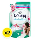 Thumbnail 2 of ดาวน์นี่ น้ำยาซักผ้า สูตรเข้มข้น สูตรตากผ้าในร่ม สีเขียว 460 มล. 1+1