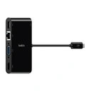 Thumbnail 2 of BELKIN Port Hub USB-C 4 in 1 Multifunctional Converter AVC004btBK Black