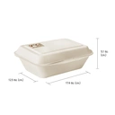 Thumbnail 4 of เกรซ ซิมเปิล กล่องอาหาร รุ่น B004 450 มล. x 50