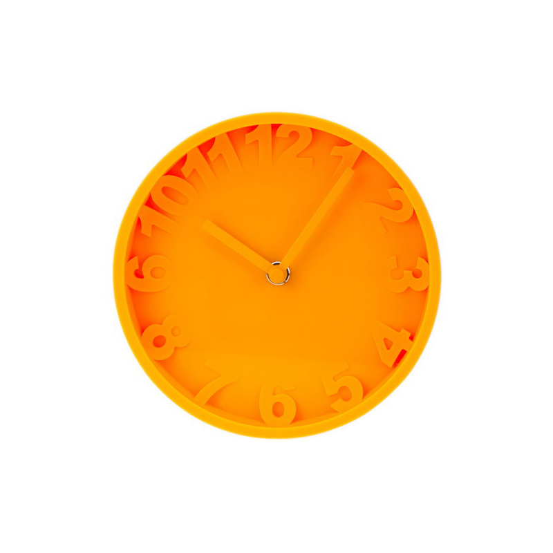 Carbon : Silicone Wall Clock - Desktop Clock Yellow / นาฬิกาซิลิโคนแบบ ...