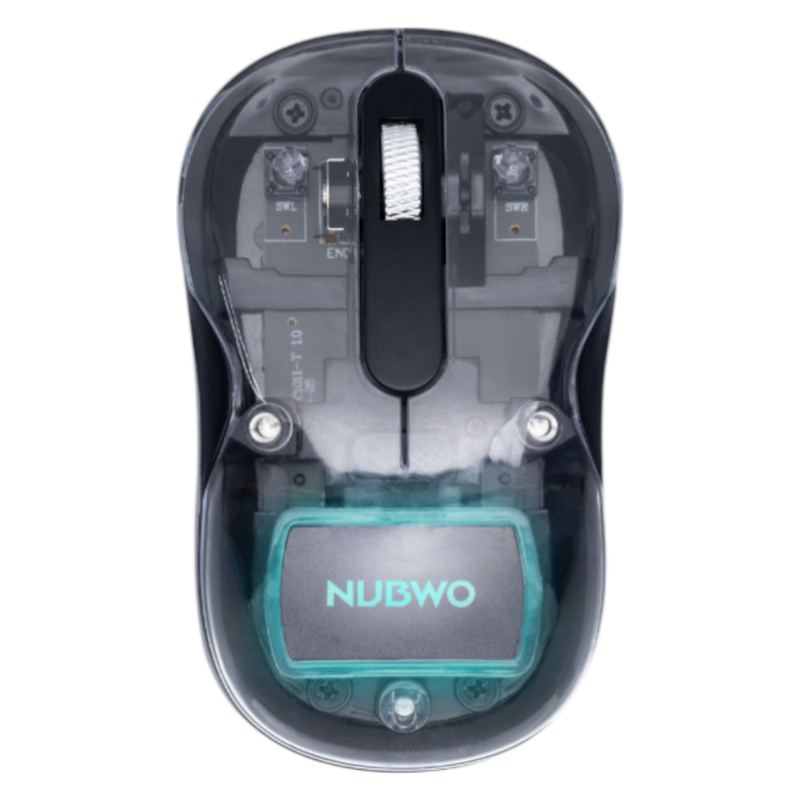 WIRELESS MOUSE (เมาส์ไร้สาย) NUBWO NMD08 BLACK