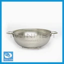 Thumbnail 2 of Twin Fish กระชอนสแตนเลส ตะแกรงล้างผัก กะละมังมีรูแบบ 2 หู ขนาด 25.5 ซม. SSTE-255