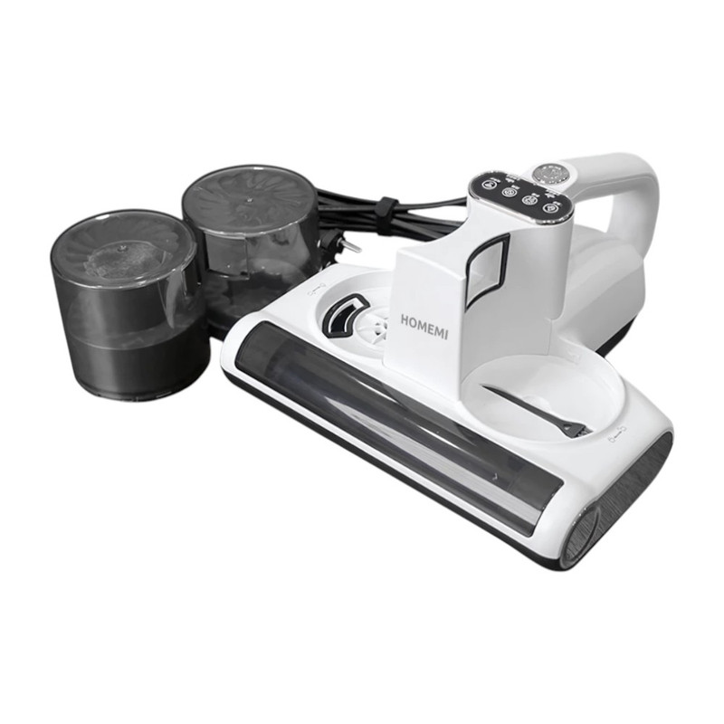 Homemi เครื่องดูดไรฝุ่น Dust Mites Vacuum Pro ตรวจจับฝุ่นอัตโนมัติ ฆ่าเชื้อด้วย UV (HM0068-P-WH)