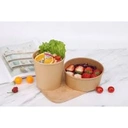 Thumbnail 3 of BIOPACK ชามกระดาษ (ถ้วยคราฟ 26 oz) ชามก๋วยเตี๋ยว ถ้วยซุป ถ้วยไอติม ถ้วยแบ่ง ถ้วยขนม ถ้วยใส่อาหารคาว-หวาน ((รุ่นไม่มีฝา)) [[50 ใบ]]
