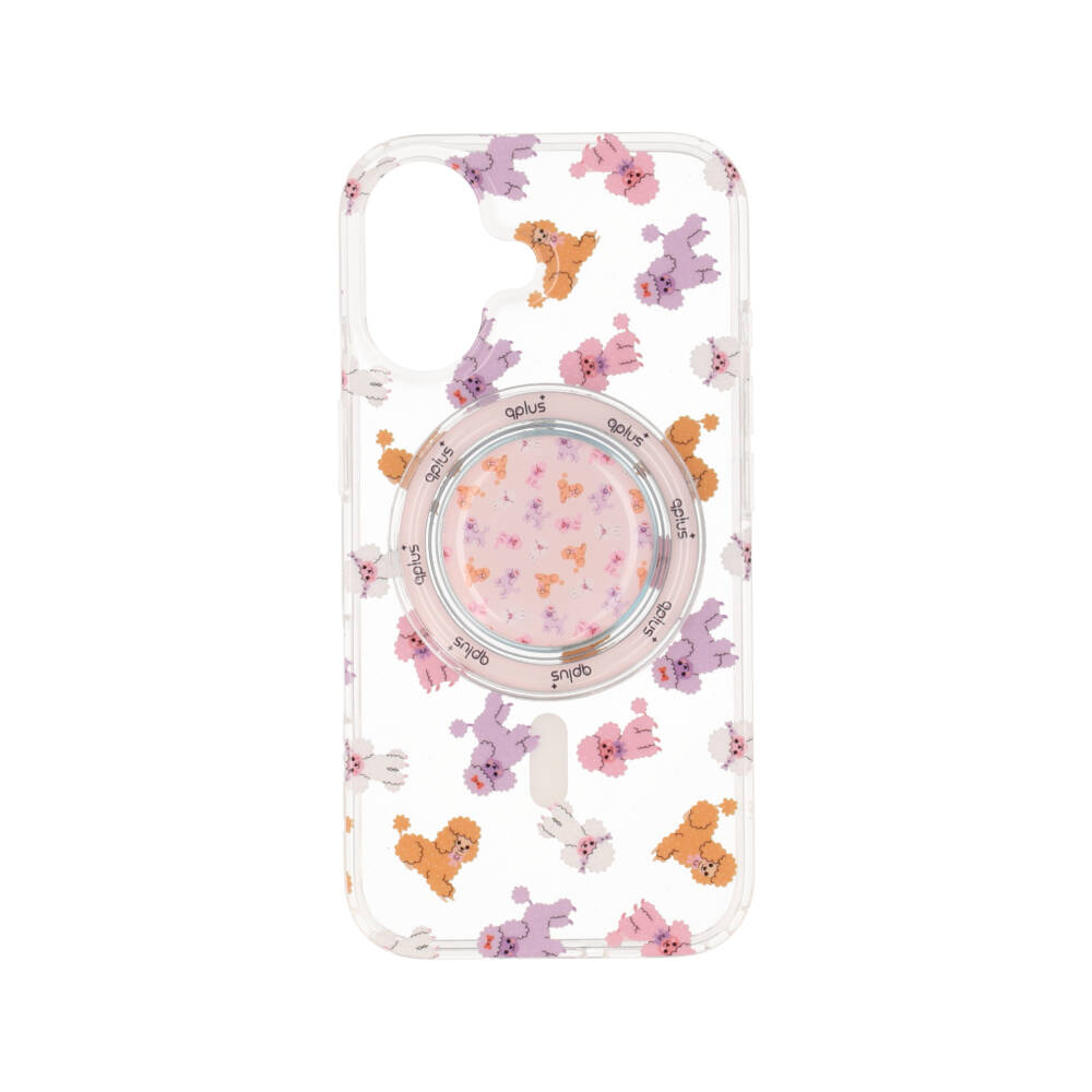 QPLUS iPhone 16 Puddle Pop with Magnetic Griptok