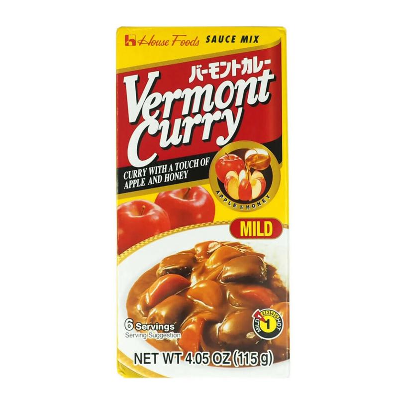 เฮ้าส์ เวอร์มองท์ แกงกะหรี่เผ็ดน้อย 115 กรัม House Vermont Curry Mild 115 g.