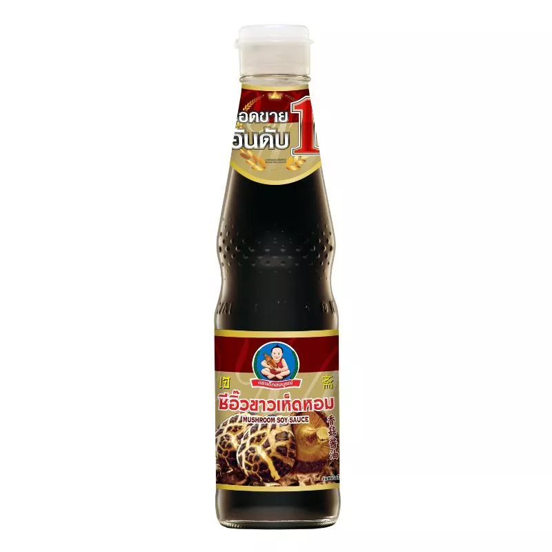 Deksomboon Brand Mushroom Soy Sauce 300ml
