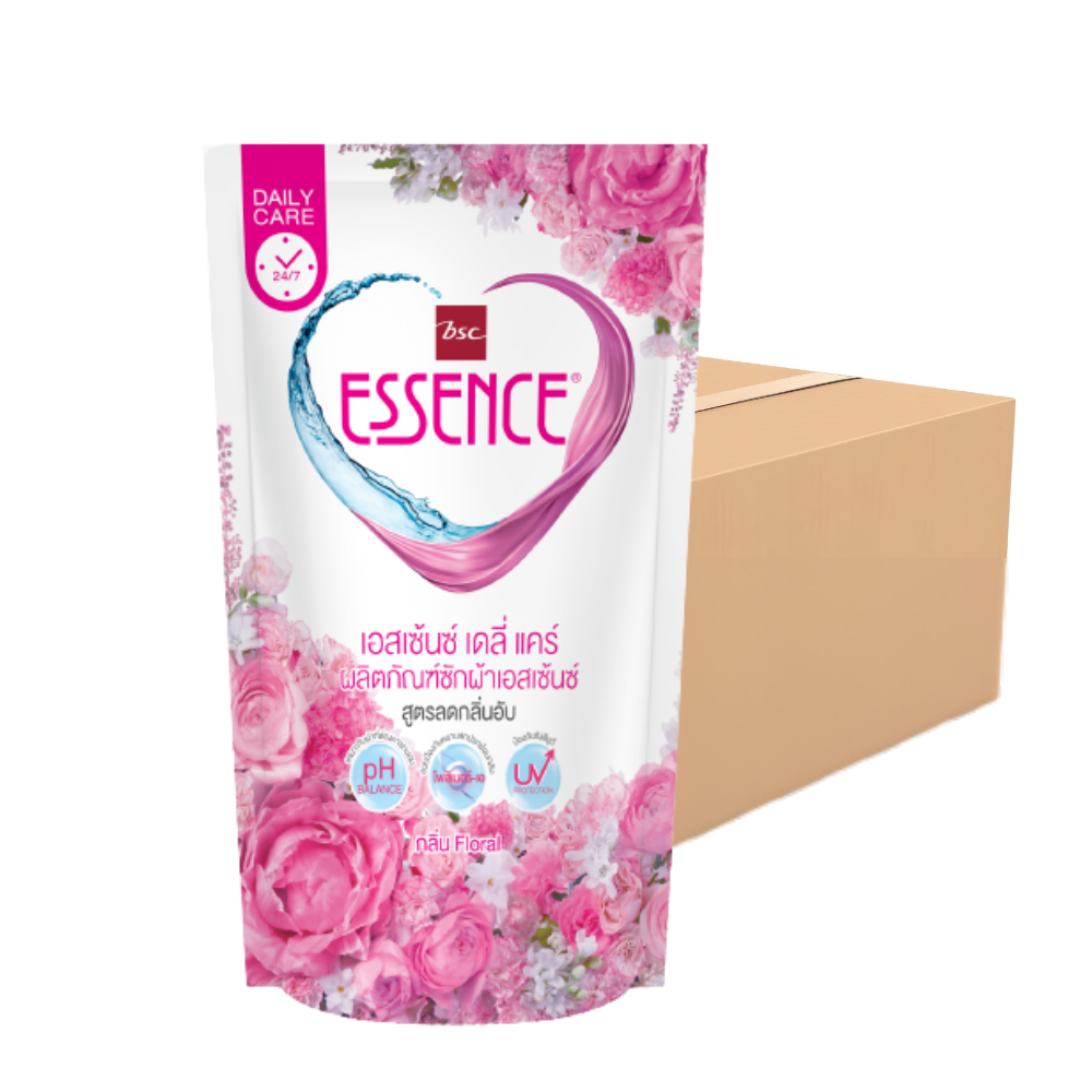 ESSENCE Liquid Laundry Detergent Pink Carton Refill 400 ml x 24