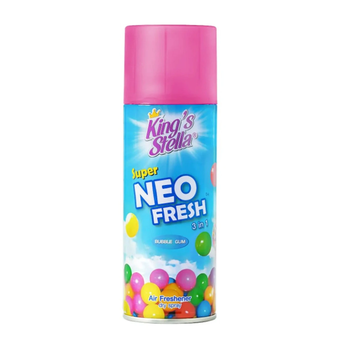 King’s Stella Super Neo Fresh น้ําหอมปรับอากาศชนิดแห้ง คิงส์สเตลล่าซุปเปอร์นีโอเฟรช 300 ml. Bubble Gum