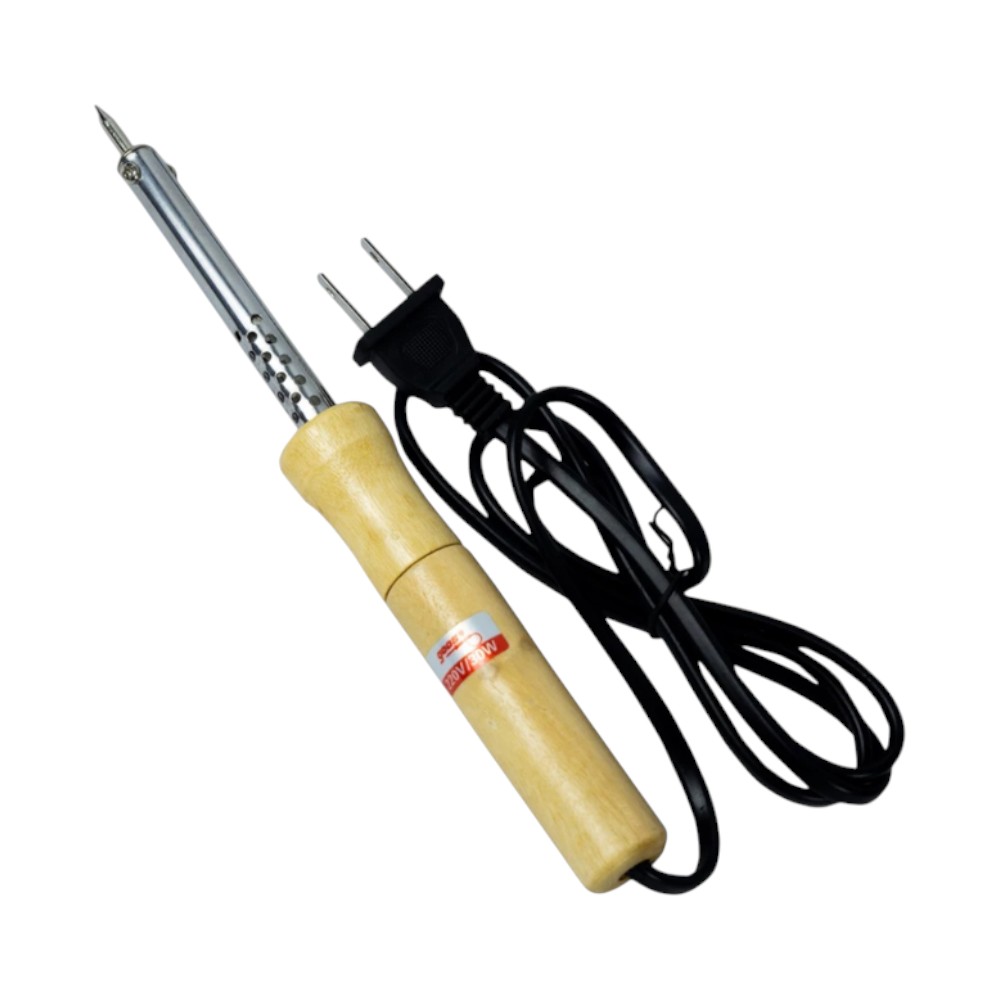 Goose หัวแร้งบัดกรี หัวแร้งด้ามจับไม้ Soldering Iron 30-60 วัตต์ รุ่น GW01 อุปกรณ์เชื่อม บัดกรี