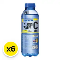 Thumbnail 2 of วิตอะเดย์ น้ำดื่มผสมวิตามินซี กลิ่นฮันนี่เลมอน 470 มล. x 6