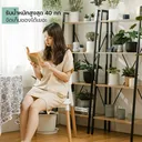 Thumbnail 2 of HomeHuk ชั้นวางของไม้ 4 ชั้น โครงเหล็ก ท็อปไม้ 60 x 32.5 x 148 ซม. สีบีช