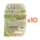 Thumbnail 2 of SHOKKYO Gaba Genmai Mochimugi Gohan - Unpolished Japanese Gaba Brown Rice and Glutinous Barley Rice (Made in Japan) 150g x 10 packs