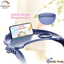 Thumbnail 2 of DODOLOVE Baby Dining Chair Purple-Orange