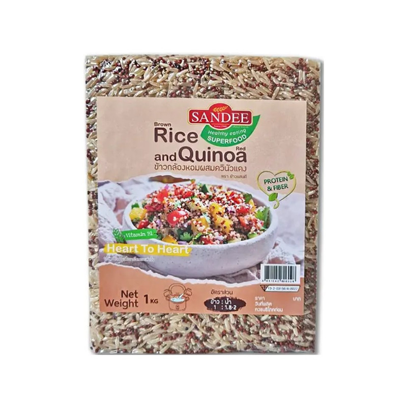 SANDEE Brown Rice with Red Quinoa 1 kg | Makro PRO
