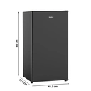 Thumbnail 4 of HAIER Refrigerator 1 Doors 3.1 Q Model HR-SD95 Black