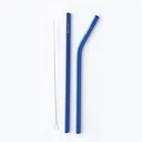 Thumbnail 5 of RePlanetMe ชุดหลอดสแตนเลสแท้ 215x 8 มม. (แถมฟรี ถุงผ้าใส่หลอด + ซิลิโคนหุ้มปลายหลอด) Metal Straw Set (Free - Straw Pouch + Silicone Tips) ดำ (Black)