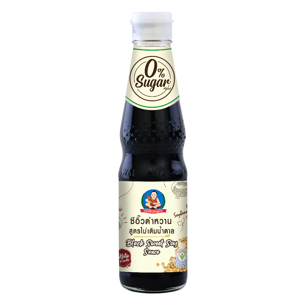 DEKSOMBOON Keto Black Sweet Soy Sauce 330 g