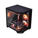 Thumbnail 4 of ดับเบิ้ลยูเจคลูแมน เคสคอมพิวเตอร์ Dreamer Panorama M-ATX Tempered Glass Gaming Case สีดำ