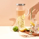 Thumbnail 2 of OCEAN Borosilicate Water Jug Giant Pitcher With Stainless Steel Lid