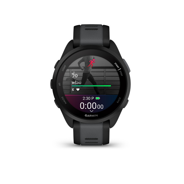 การ์มิน สมาร์ทวอทช์Forerunner 165 สี Black, Slate