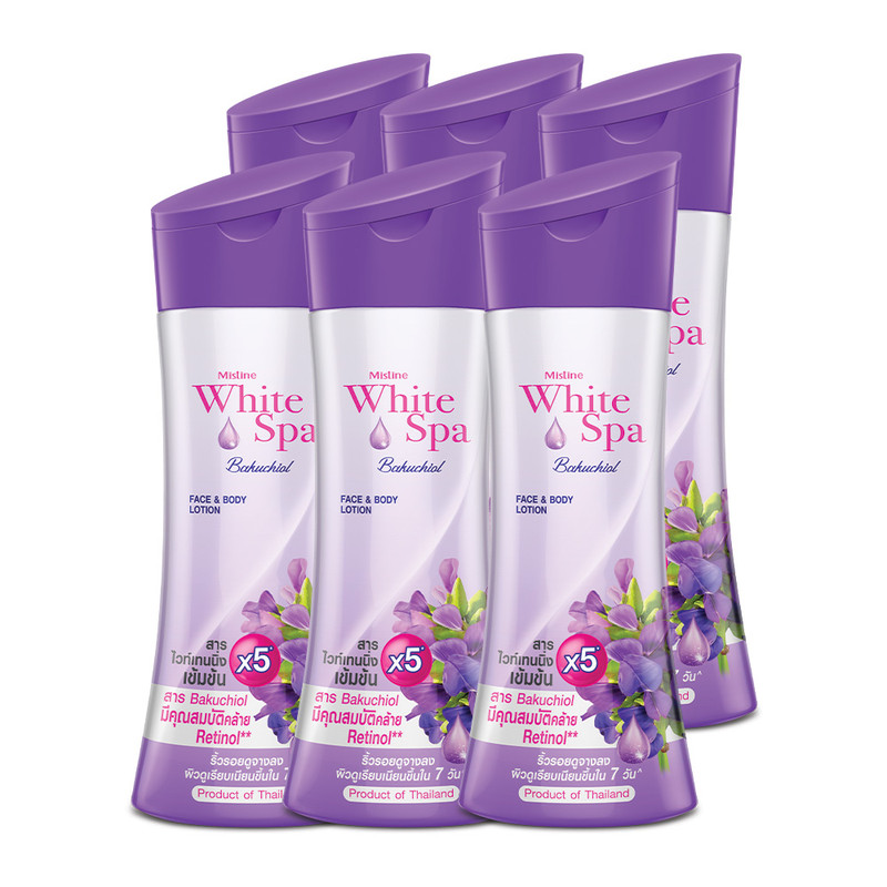 MISTINE WHITE SPA BAKUCHIO PERFECT SKIN &  BRIGHTENING LOTION 200ML