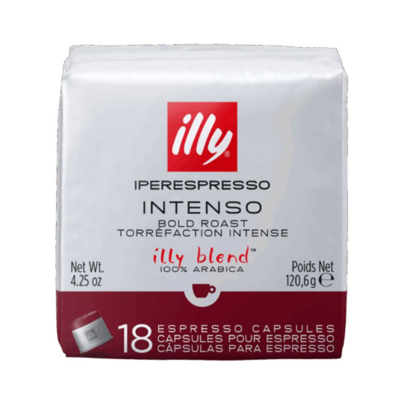 illy Intenso iperEspresso Coffee Capsules – Dark Roast (Pack of 18)