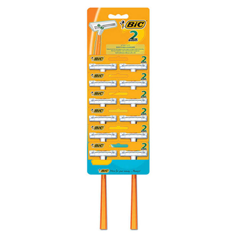 BIC Shaver 2 Blades 12 pcs