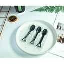 Thumbnail 2 of มีดพลาสติก สีดำ ซิลถุงทุกชิ้น (กล่อง 1,000 ชิ้น) มีดสีพาสเทล มีดพลาสติกย่อยสลาย มีดใช้แล้วทิ้ง มีดสีสันสดใส