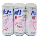 Thumbnail 3 of LOTTE Milkis Soda Beverage Strawberry 250 ml x 6