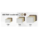 Thumbnail 3 of FIGURE ถาดเสริฟพลาสติก ขนาด 7.5x11 นิ้ว สีน้ำตาล แพ็ค2