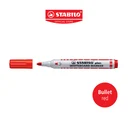 Thumbnail 2 of สตาบิโล Plan 641 ปากกาไวท์บอร์ดหัวกลม สีแดง รุ่น 641-40 x 10 ด้าม