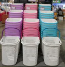 Thumbnail 5 of Hamper with wheel Pink Lift And Go Model BK-137-2