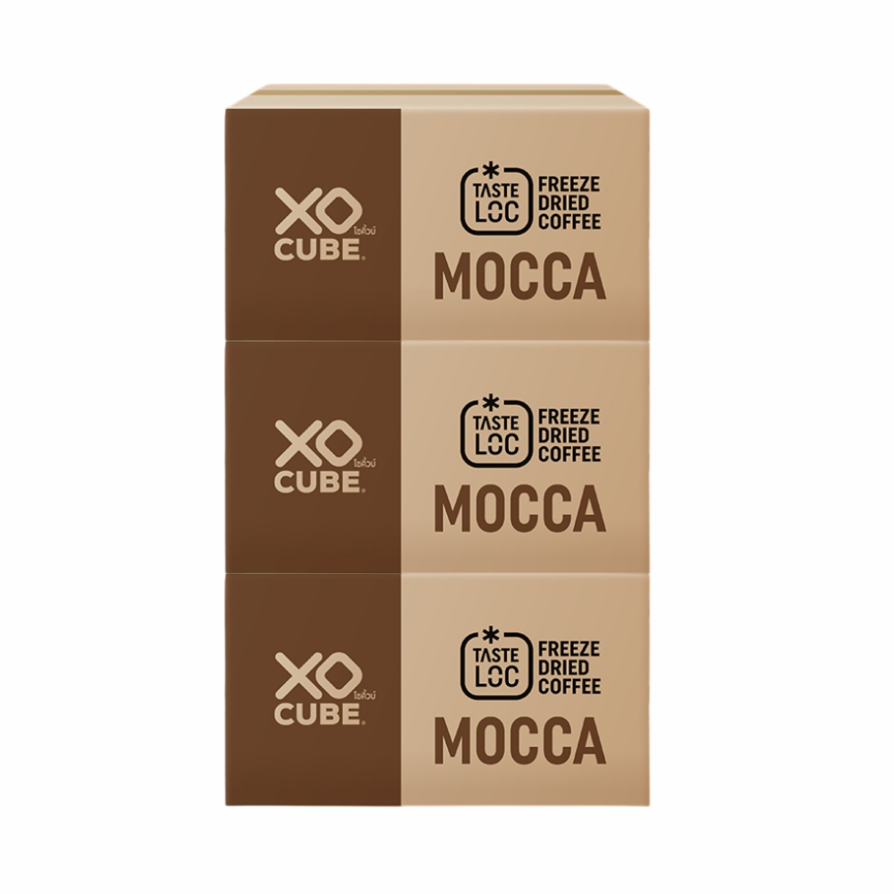2 แถม 1 กาแฟก้อนโซคิ้วบ์ มอคค่า กาแฟปรุงสำเร็จ รสกลมกล่อม แพ็ค 4 ก้อน จำนวน 3 ลัง (รวมได้ 144 แพ็ค) (481576550709248)