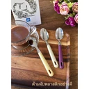 Thumbnail 2 of Twin Fish ช้อนชงชา ชงกาแฟ ตักเค้ก ตักขนมหวาน ด้ามพลาสติก คละสี 3 ชิ้น /ชุด