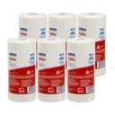 Thumbnail 3 of WYPALL X60 Cleaning Wiper 24.5 x 42.0 cm White 80 Sheets x 6