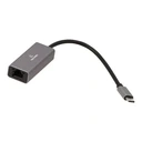 Thumbnail 2 of TECHPRO USB-C to LAN Gigabit Network Connector Silver Gray