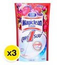 Thumbnail 2 of มาจิคลีน น้ำยาถูพื้น กลิ่นเบอร์รีอโรมา 750 มล. x 3