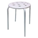 Thumbnail 2 of เก้าอี้กลม ขาเหล็ก คละสี