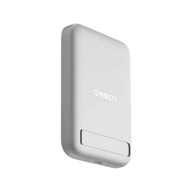 Orsen by Eloop EW52 แบตสํารองไร้สาย 10000mAh MagCharge PowerBank พาวเวอร์แบงค์ White
